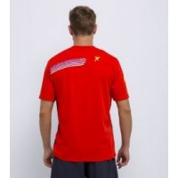 DROP SHOT T-SHIRT GREY INVICTUS PADDLE CLOTHING PADELPOINT DROP SHOT T-SHIRT GREY INVICTUS PADDLE CLOTHING