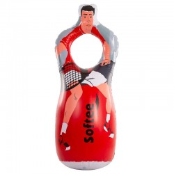 Tênis de padel inflável do jogador da barreira de Softee