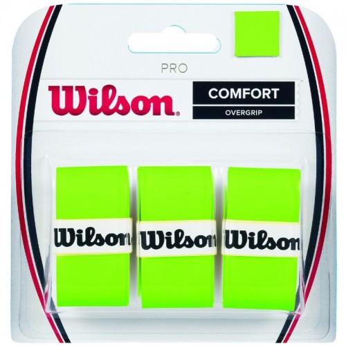 Blister Wilson 3 Overgrips Pro Verde