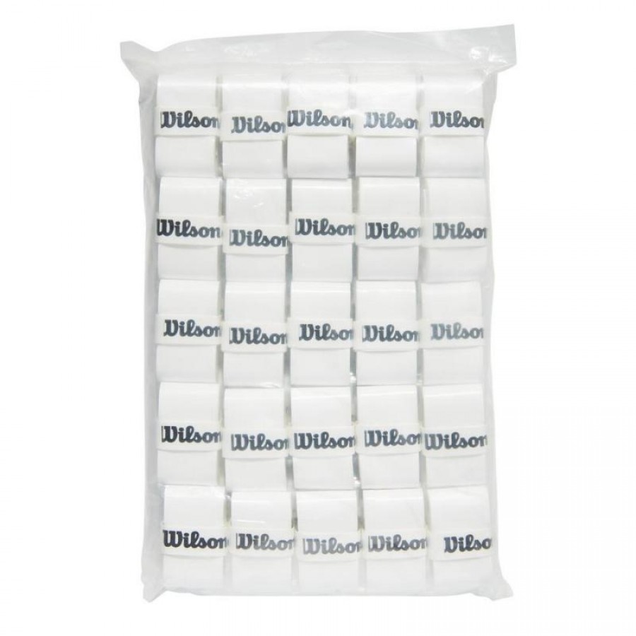 Blister Wilson Padel Pro Blanco 50 Overgrips  Oferta + Barato