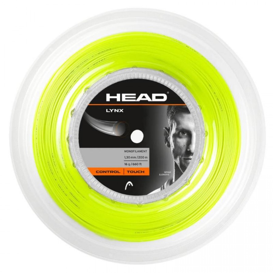 Bobina Cordaje 200m Head Lynx 1,30mm Amarillo  Oferta + Barato