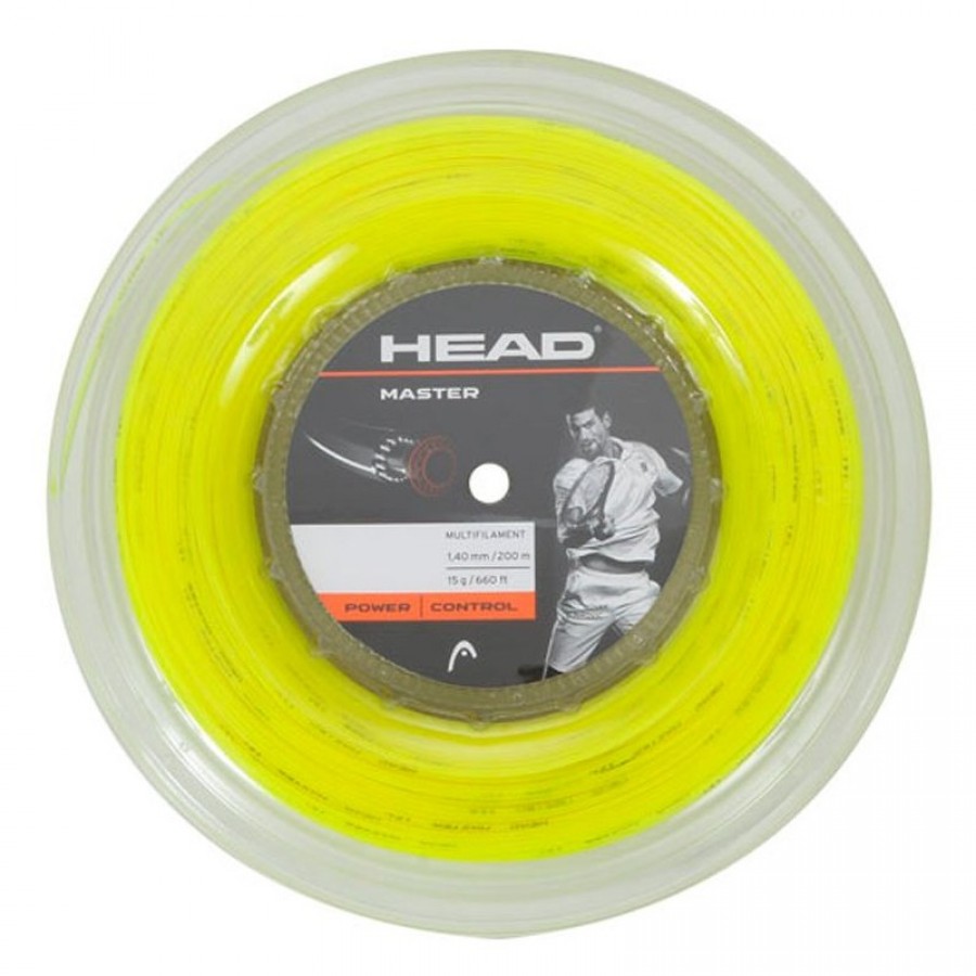 200m Head Master String Reel 1.40mm Yellow