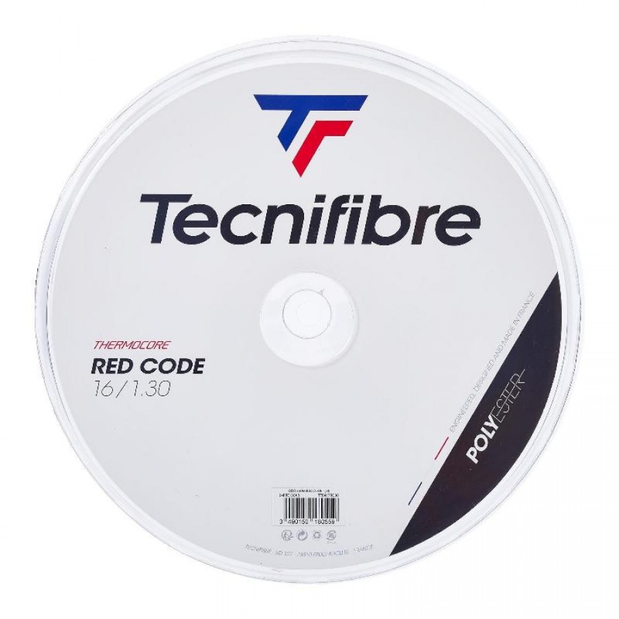 Bobina Cordaje 200m Tecnifibre Red Code 1,30mm  Oferta + Barato