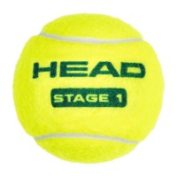 Bote de 3 Pelotas Head Stage 1 Verde  Oferta + Barato