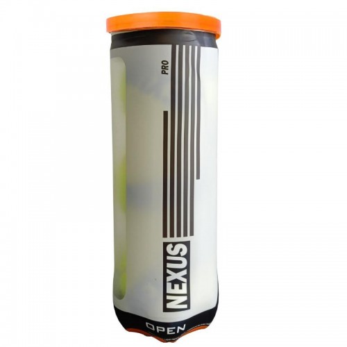 Bote de 3 Pelotas Nexus Open