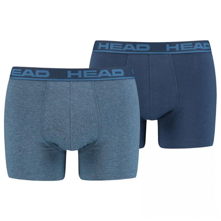 Cabeça Boxers Básico Sky Blue 2 Unidades  Oferta + Barato