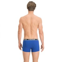 Cabeça Boxers Básica Azul Preto 2 Unidades  Oferta + Barato