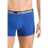Cabeça Boxers Básica Azul Preto 2 Unidades  Oferta + Barato