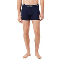 Boxers Lacoste Microfibra Azul Marino 3 Unidades