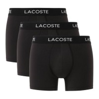 Lacoste Piqué Black Boxers 3 Units  Offer + Cheap