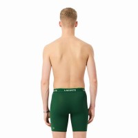 Lacoste Green White Black Boxers 3 Units