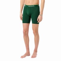 Lacoste Green White Black Boxers 3 Units