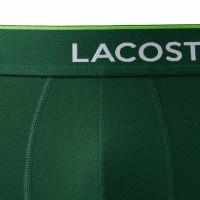 Lacoste Green White Black Boxers 3 Units