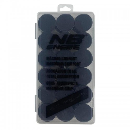 Enebe Box 18 Overgrips Plain Black