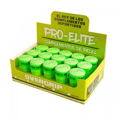 Empunhaduras Caja Pro Elite Premium Liso Verde 30