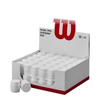 Caja Wilson Pro Padel Blanco 60 Overgrips  Offer + Cheap