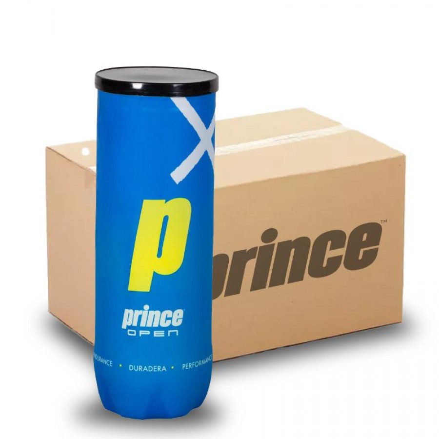 Caixa 72 Bolas - 24 Potes de 3 pecas - Prince Padel Open  Oferta + Barato