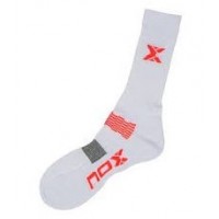 Nox Pro Red White Socks 1 Pair  Offer + Cheap