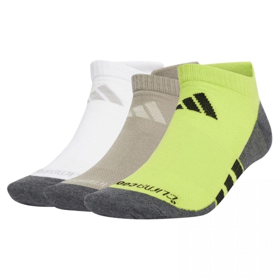 Calcetines Adidas Climacool Low Cut Putty Beige 3 Pares  Offer + Cheap