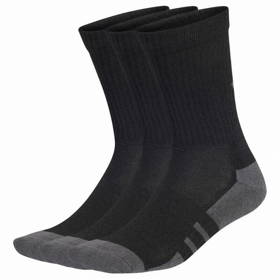 Calcetines Adidas Essentials Camisola Acolchoada Negro Gris 3 Peças  Oferta + Barato