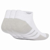 Calcetines Adidas Essentials Cushioned Low Blanco Gris 3 Peças  Oferta + Barato