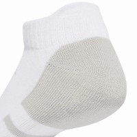 Calcetines Adidas Essentials Cushioned Low Blanco Gris 3 Peças  Oferta + Barato