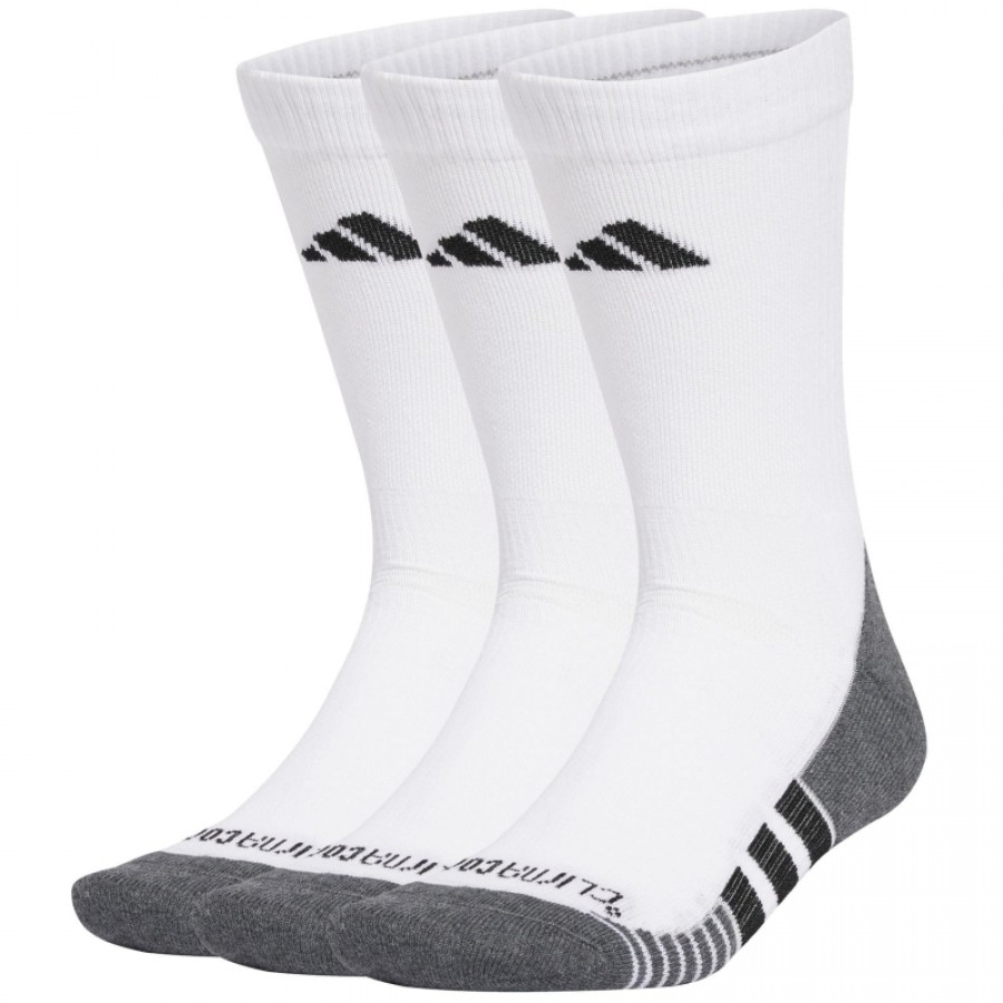 Calcetines Adidas Performance Climacool Crew Blanco 3 Pares  Offer + Cheap
