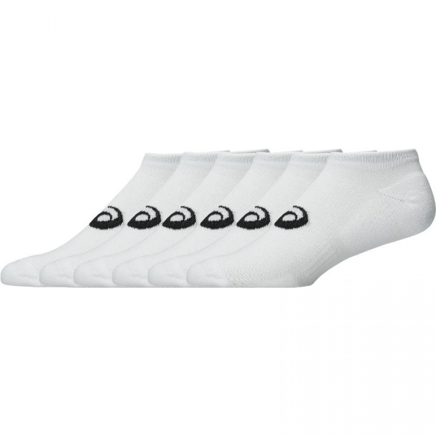 Calcetines Asics Low Cut Blanco Brillante 6 Pares