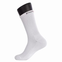 Chaussettes hautes couronnes noires blanches 3 paires  Offre - Pas cher