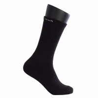 Meias pretas Black Crown High 3 pares  Oferta + Barato