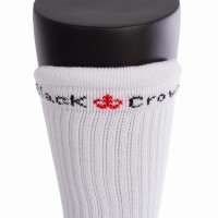 Calcetines Black Crown Premium Altos Blanco 1 Par  Oferta + Barato