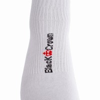 Calcetines Black Crown Premium Altos Blanco 1 Par  Oferta + Barato