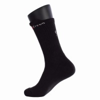 Calcetines Black Crown Premium Altos Negro 1 Par  Oferta + Barato