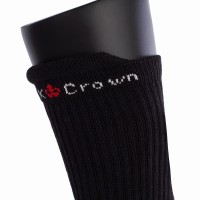 Calcetines Black Crown Premium Altos Negro 1 Par  Oferta + Barato