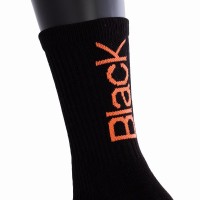 Calcetines Black Crown Pro Altos Negro Coral 1 Par  Oferta + Barato
