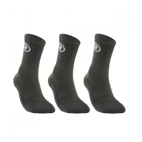 Calcetines Bullpadel BP252 3 Pares Negro