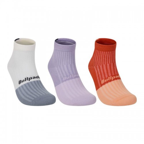 Chaussettes pamplemousse Bullpadel BP266 Rose Os 3 paires