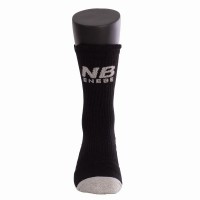 Enebe Future chaussettes mi-mollet, Noir gris 1 paire PADELPOINT Enebe Future chaussettes mi-mollet, Noir gris 1 paire