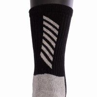 Enebe Future chaussettes mi-mollet, Noir gris 1 paire PADELPOINT Enebe Future chaussettes mi-mollet, Noir gris 1 paire