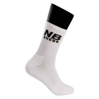 Chaussettes Enebe Revolution Mi-mollet, Blanche 1 paire PADELPOINT Chaussettes Enebe Revolution Mi-mollet, Blanche 1 paire