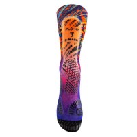 Floky S-Mash 3D Fantasy Rio Socks Orange Blue