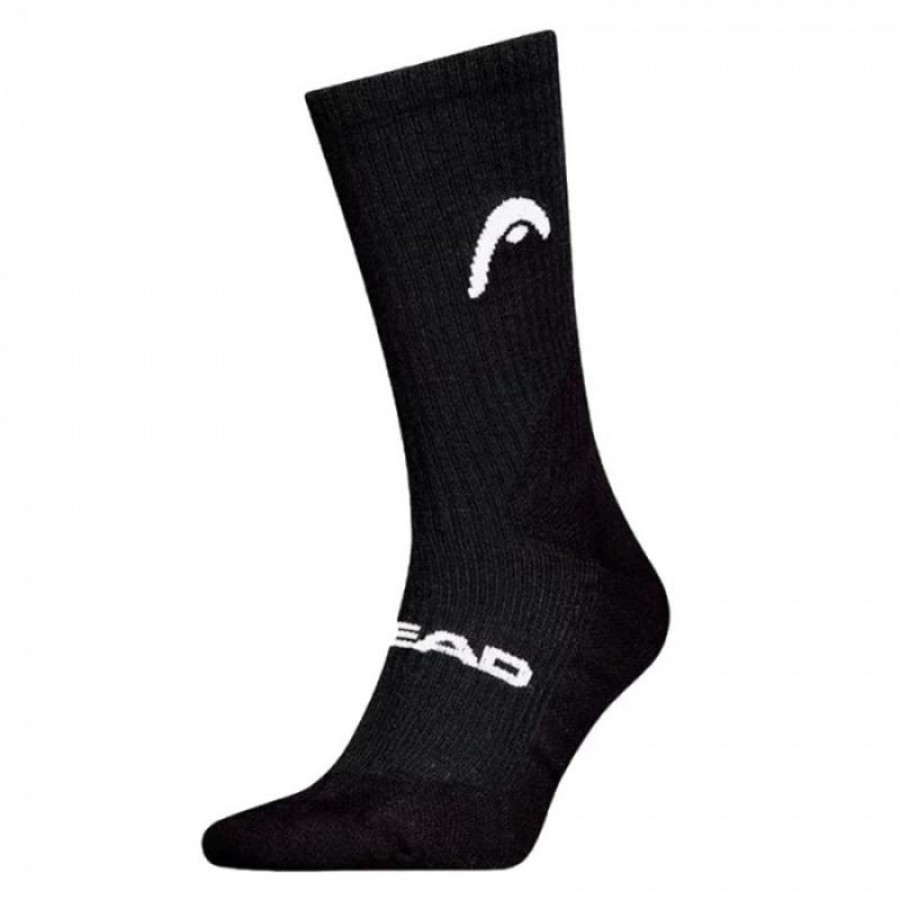 Calcetines Head Performance Tennis Crew Negro 1 Par  Offer + Cheap