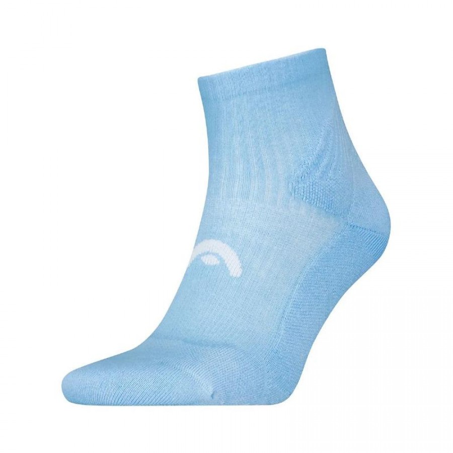 Calcetines Head Performance Tennis Quarter Azul Claro 1 Par  Offer + Cheap