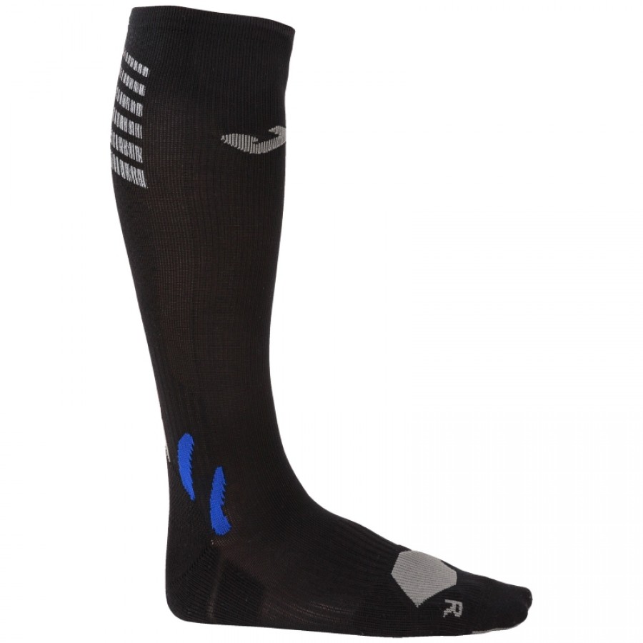 Joma Chaussettes Longues Compression Noir 1 Paire  Offre - Pas cher