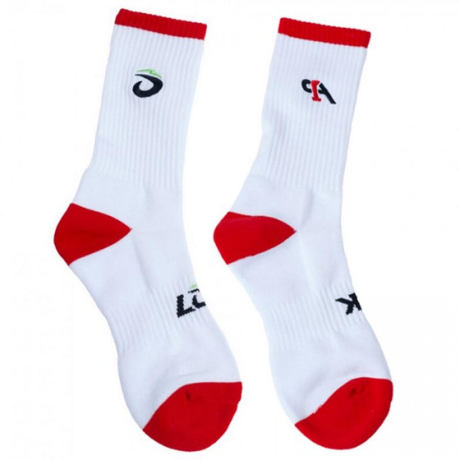 Calcetines Lok A1 Padel Fishlake Blanco  Oferta + Barato