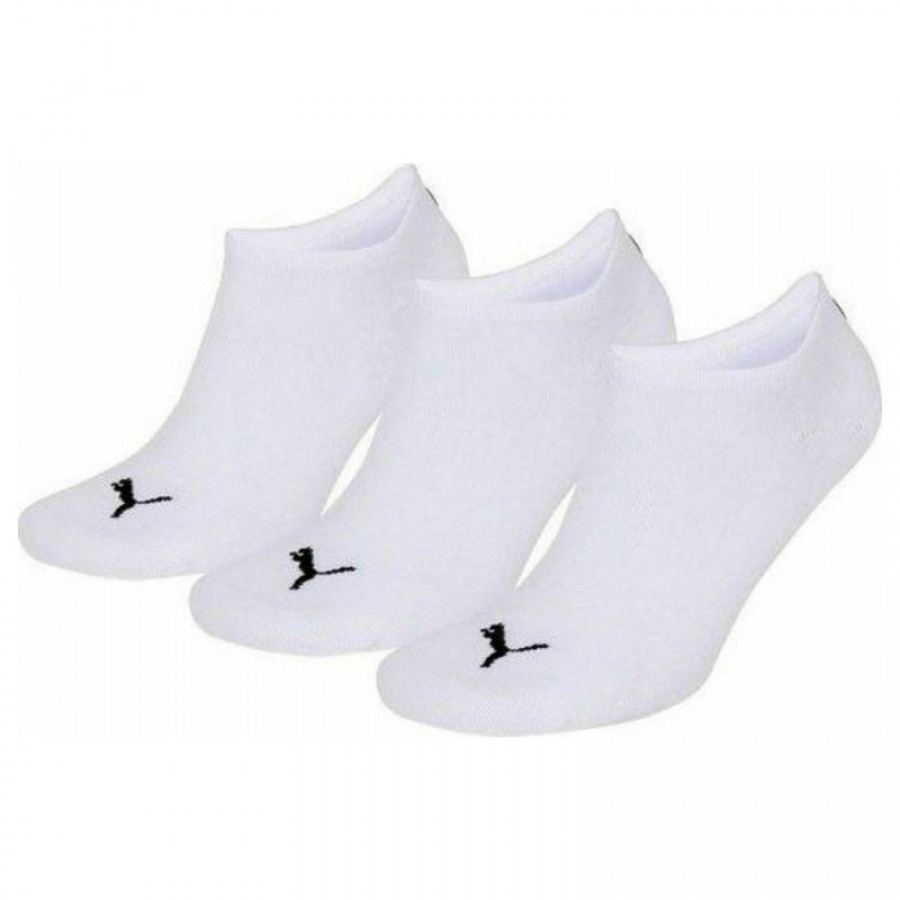 Puma Sneaker White Socks 3 pairs  Offer + Cheap