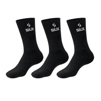 Calcetines Siux Basic 26 Caña Alta Negro 3 Pares