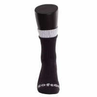 Calcetines Softee Doble Negro Blanco 1 Par