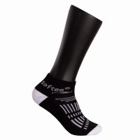 Calcetines Softee Race Caña Media Blanco Negro 3 Pares