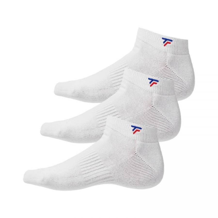 Tecnifibre Low Cut White Socks 3 Units  Offer + Cheap